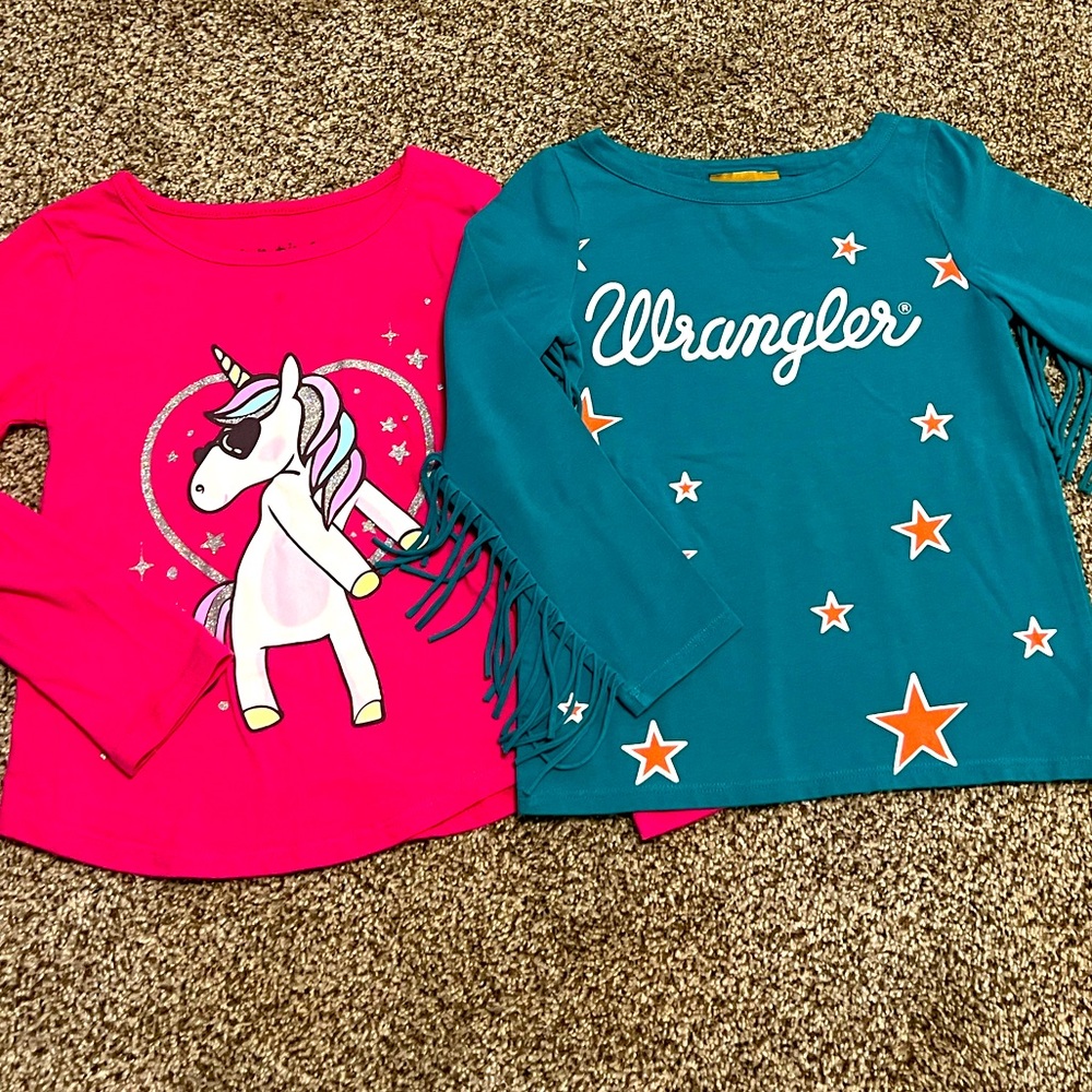 Toddler girl shirts size 4/5